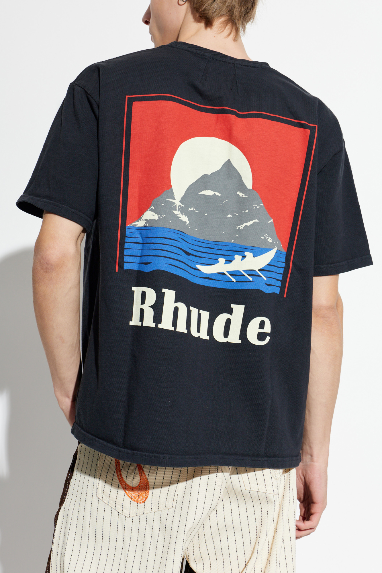 Rhude T-shirt with print | Men's | Vitkac